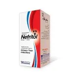Nefritol Syrup by Dr. Masood, original product packaging on a white background