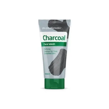 Charcoal Face Wash by Paul Brooks, product pack on a white background