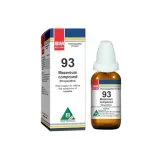 BM 93 Drops homeopathic drops on a pure white background