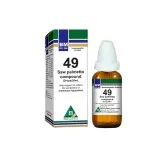 BM 49 Drops homeopathic drops on a pure white background