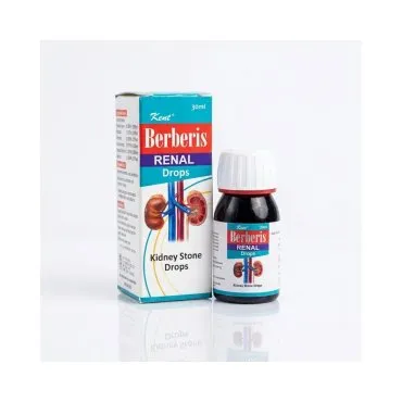 Kent Berberis Renal Drops 30ml product packaging