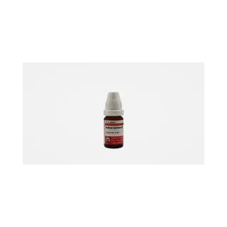 Acidum Boricum 10ml liquid homeopathic dilution bottle or pack on white background