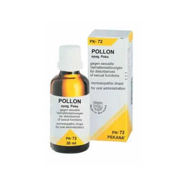 Pekana PK 72 POLLON Drops, 30 ml homeopathic drops, original product packaging