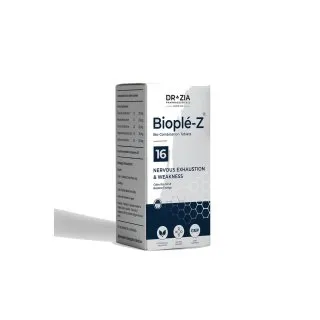 Bioplé-Z 16 by Dr Zia Pharma, product pack centered on a white background
