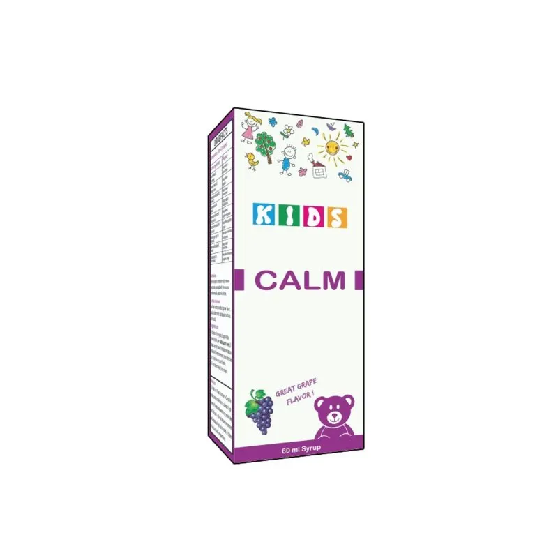 Calm by Dr Zia Pharma, product pack centered on a white background