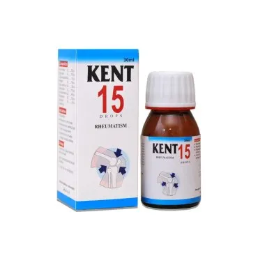 Kent 15 Drops product packaging