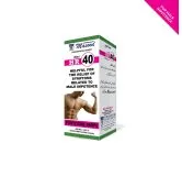Dr. Masood HR-40 Fortitone homeopathic drops 20 ml product package on a white background