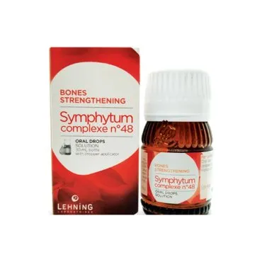 L-48 Symphytum Complex 30 ml Drops by Lehning Laboratories, product package on white background
