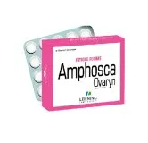 Amphosca Ovaryn (Female) 60 tablets Tablets by Lehning Laboratories, product package on white background