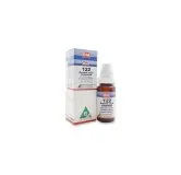 BM 122 Drops homeopathic drops by BM Homoeopathic Pharmaceuticals on a pure white background