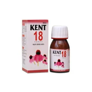 Kent 18 Drops product packaging