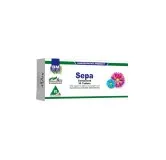 Sepa Compound Tablets homeopathic tablets on a pure white background