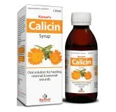Calicin Syrup 120 ml, Kamal Laboratories product pack on a white background