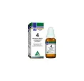 BM 4 Drops homeopathic drops on a pure white background