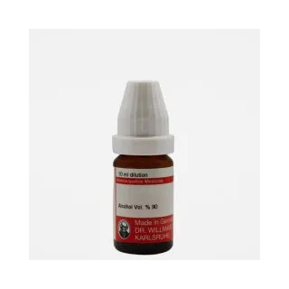 Anacardium Occi as shown on the label homeopathic product bottle or pack on white background