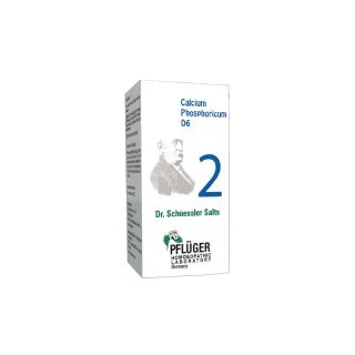 Calcium Phosphoricum - 2 by Pflüger, product carton centered on a white background