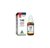 BM 146 Drops homeopathic drops on a pure white background