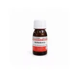 Belladonna homeopathic dilution bottle