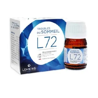 L-72 30 ml Drops by Lehning Laboratories, product package on white background