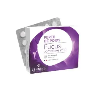 L-111 Fucus Complex 60 tablets Tablets by Lehning Laboratories, product package on white background