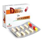 DELIVER (CAPSULES) 10 capsules, Kamal Laboratories product pack on a white background