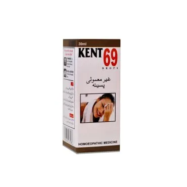 Kent 69 Drops product packaging