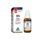 BM 95 Drops homeopathic drops on a pure white background