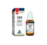 BM 191 Drops homeopathic drops on a pure white background