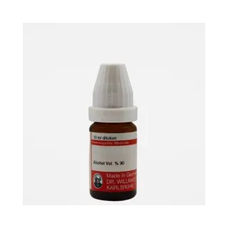 Helonias Dioca 10ml homeopathic dilutions and mother tincture bottle or pack on white background