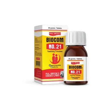 Biocom No.21 by Paul Brooks, product pack on a white background
