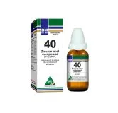 BM 40 Drops homeopathic drops on a pure white background