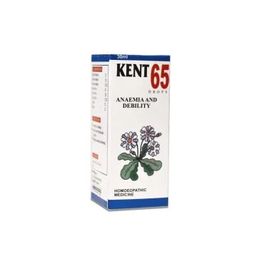 Kent 65 Drops product packaging