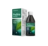 Podina Herbal Syrup Mint Based by Paul Brooks, product pack on a white background