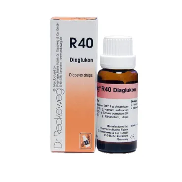 R40 Diabetes Drops by Dr. Reckeweg, 22ml pack