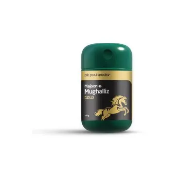 Majoon-e-Mughalliz Gold by Paul Brooks, product pack on a white background