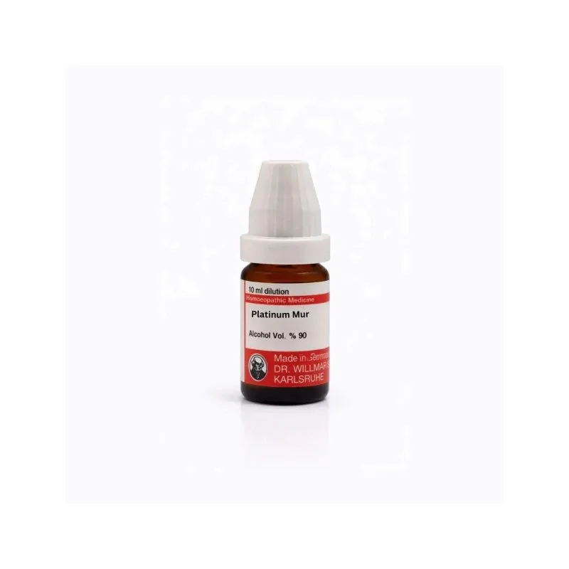 Platinum Mur mixed pack formats homeopathic dilutions and tablets bottle or pack on white background