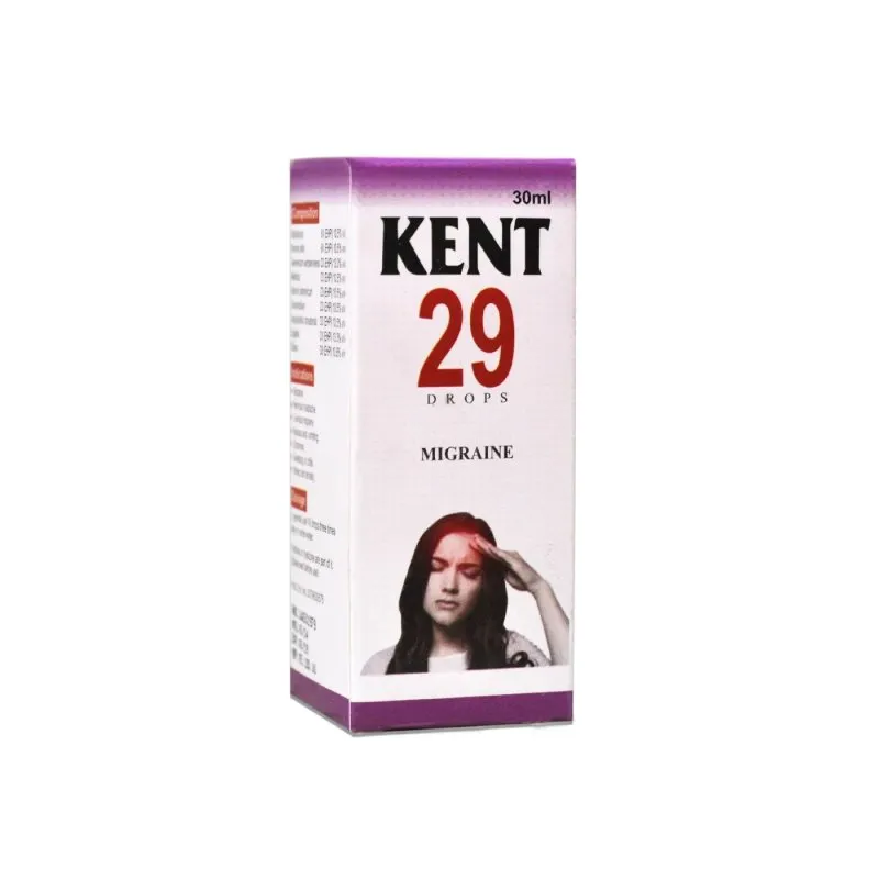 Kent 29 Drops product packaging