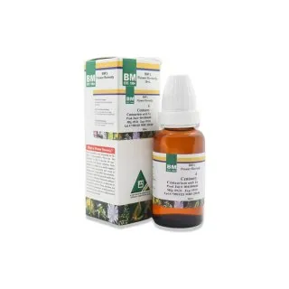 BM Bach Flower 4 Centaury Drops homeopathic drops by BM Homoeopathic Pharmaceuticals on a pure white background
