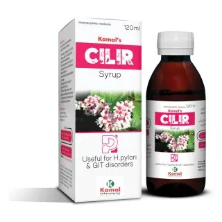 Cilir Syrup, Kamal Laboratories product pack on a white background