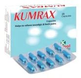Kumrax Capsules, Kamal Laboratories product pack on a white background