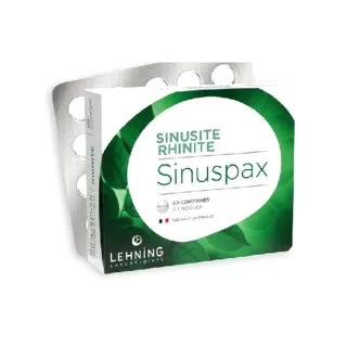 Sinuspax 60 tablets Tablets by Lehning Laboratories, product package on white background