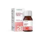 Headache & Migraine by Paul Brooks, product pack on a white background