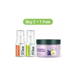 Brightening + Radiance Bundle by Paul Brooks, product pack on a white background