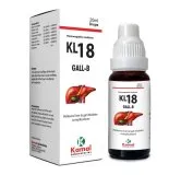 KL 18 (GALL-B) 20 ml, Kamal Laboratories product pack on a white background