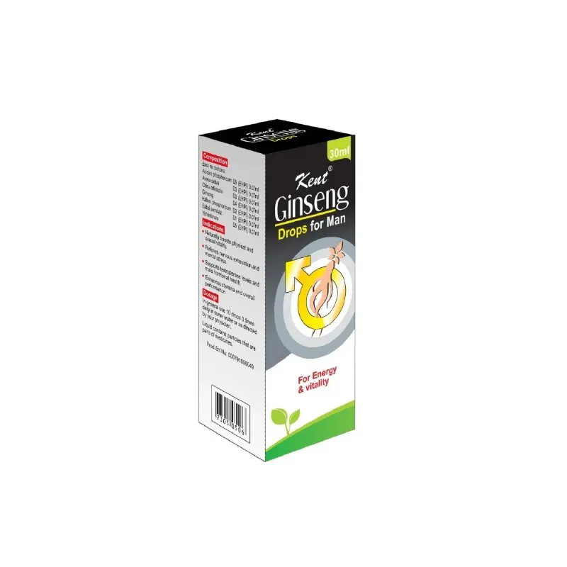 Ginseng Drops product packaging
