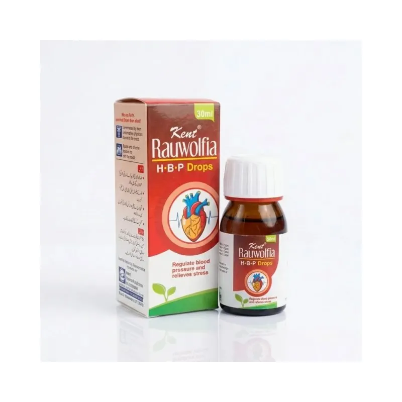 Kent Rauwolfia H-B-P Drops 30ml product packaging