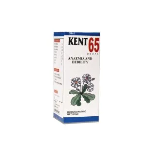 Kent 65 Drops product packaging