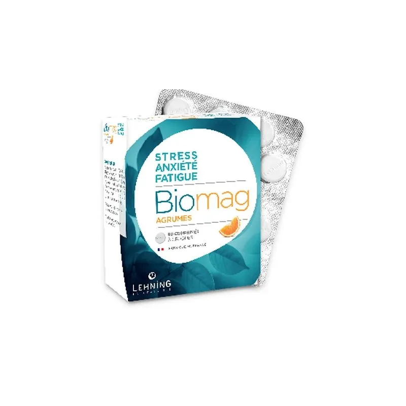 Biomag 90 tablets Tablets by Lehning Laboratories, product package on white background