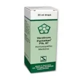 Veratrum Pentarkan Ptk. 87 20ml Drops by Dr. Willmar Schwabe, original homeopathic packshot on white background