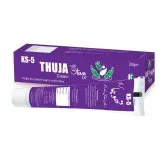 KS 05  THUJA Cream (With Olive Oil) 20 g, Kamal Laboratories product pack on a white background